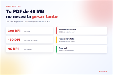 Cómo comprimir un PDF sin destruir la calidad