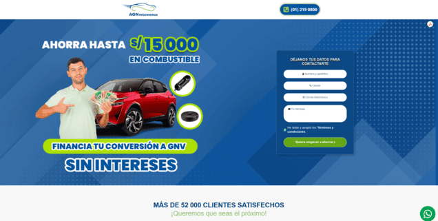 Proyecto: Landing AGN