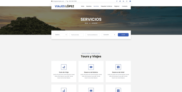 Proyecto: Web Agencia Turismo